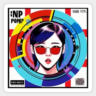 K Pop Album Cover Music Gift Sticker